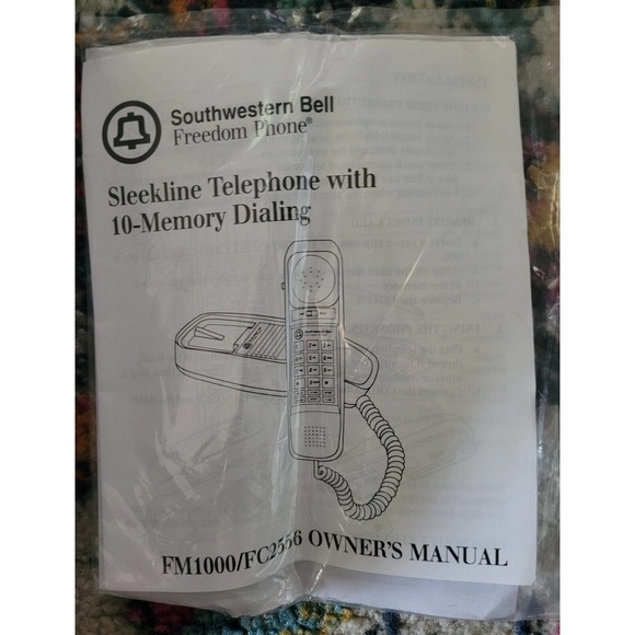 Vtg WISCONSIN BADGERS Southwestern Bell Freedom Phone CollegiateFM1000/FC2556 - Picture 5 of 5